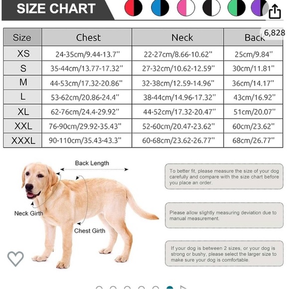 SCENEREAL Dog Winter Clothes Reversible Jacket Coat Plaid Vest -Large - Picture 13 of 14